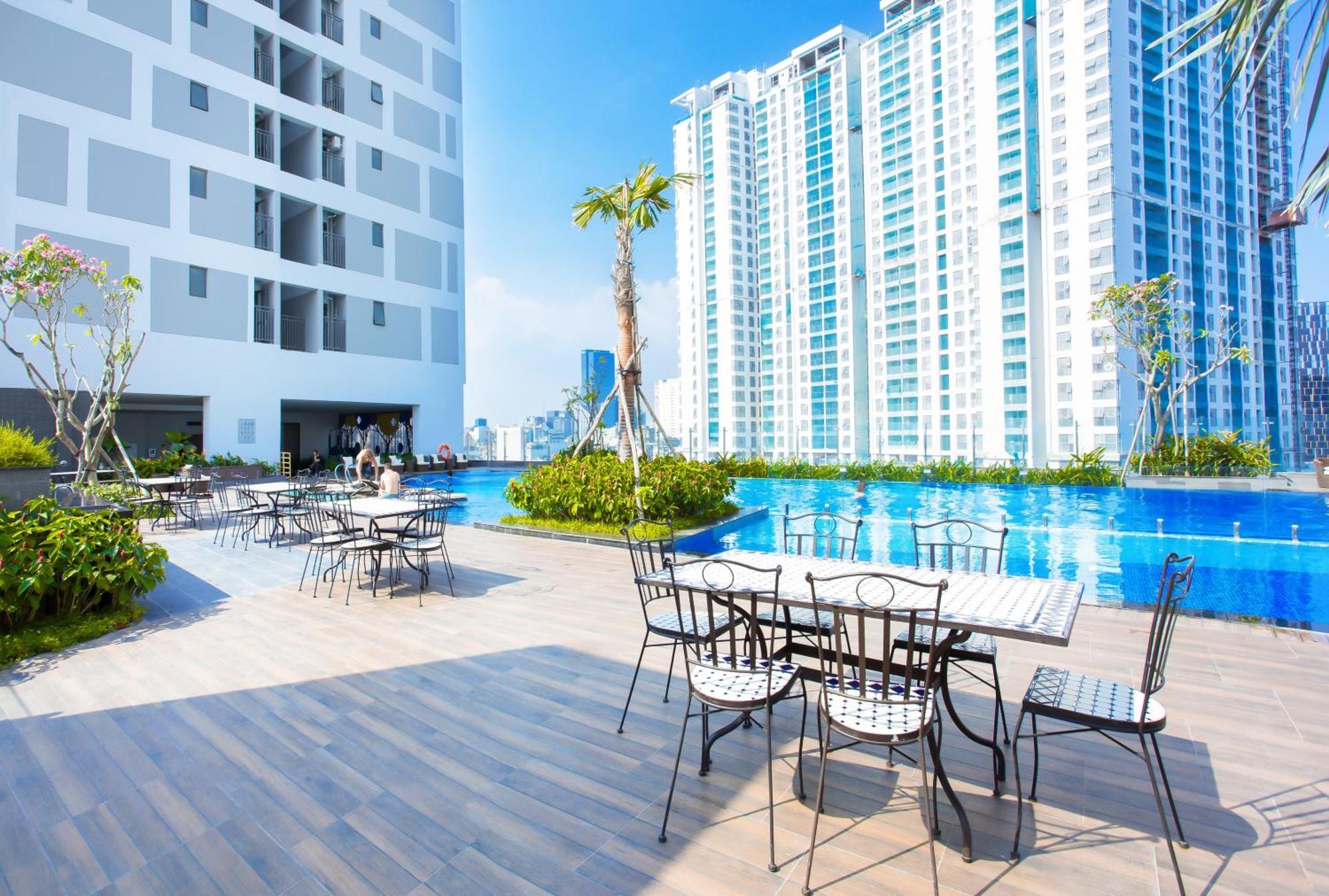 Double E Saigon Apartment Bandar Ho Chi Minh Luaran gambar